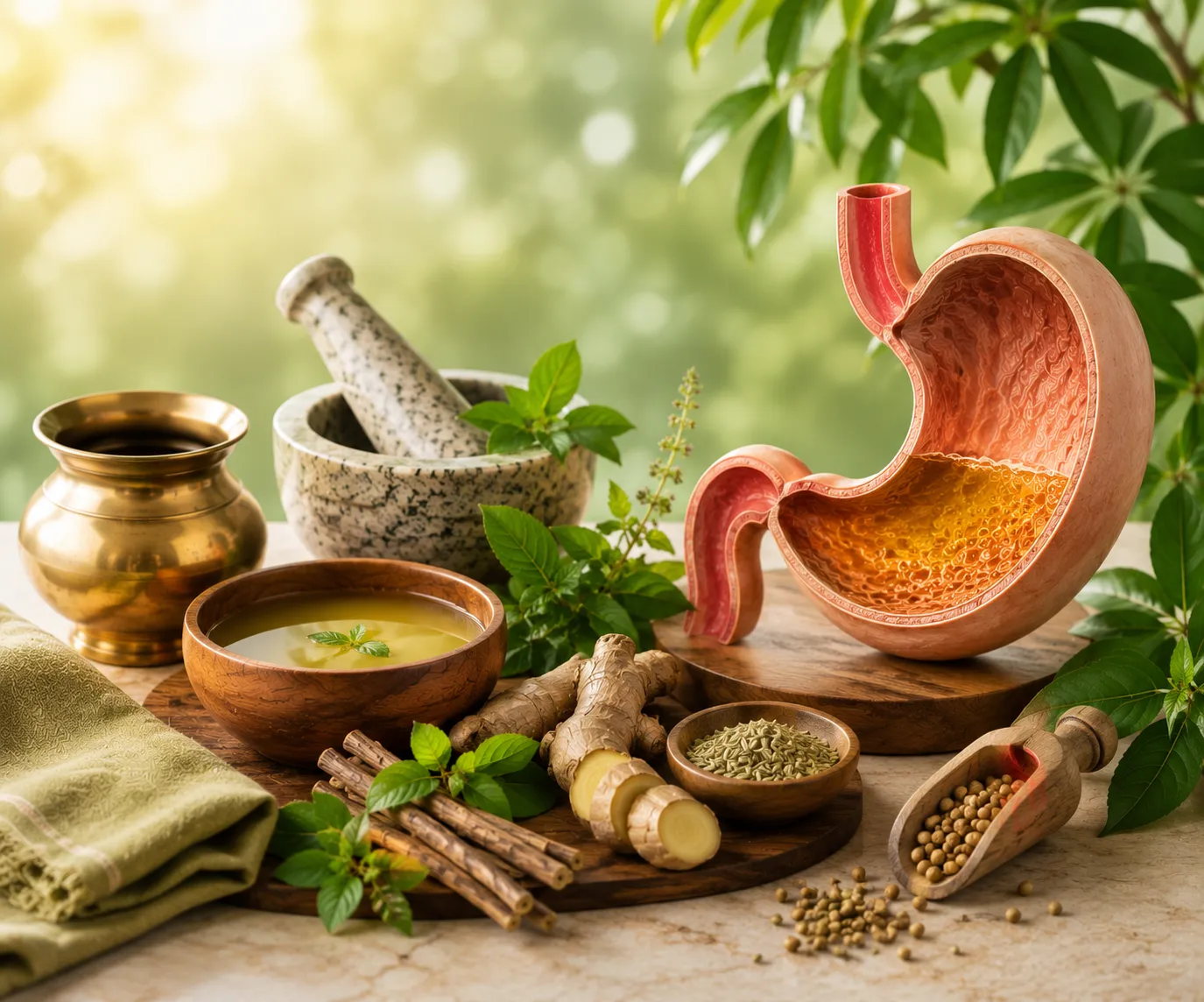 Acidity treatment benefits