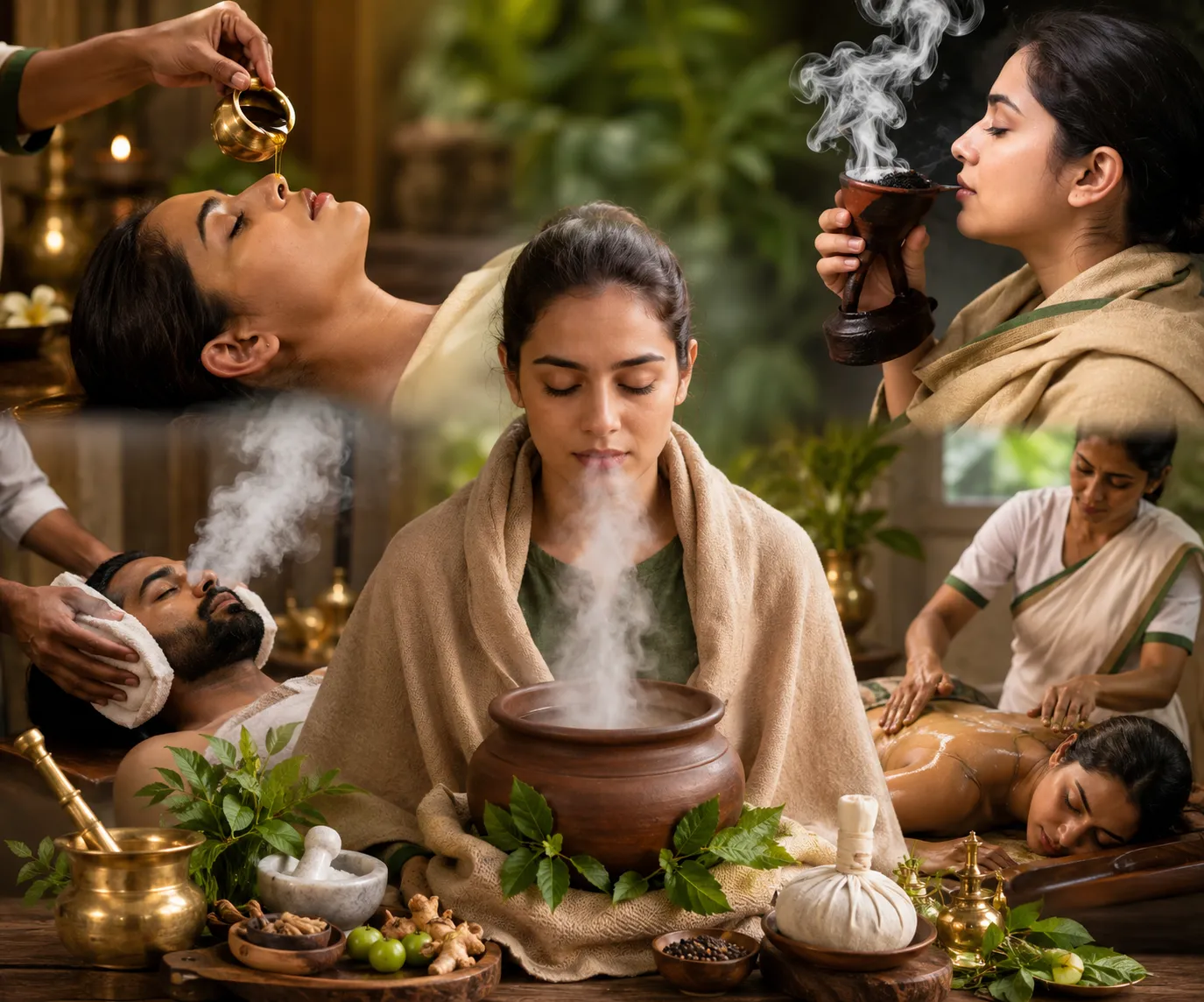 Nasya therapy for cold