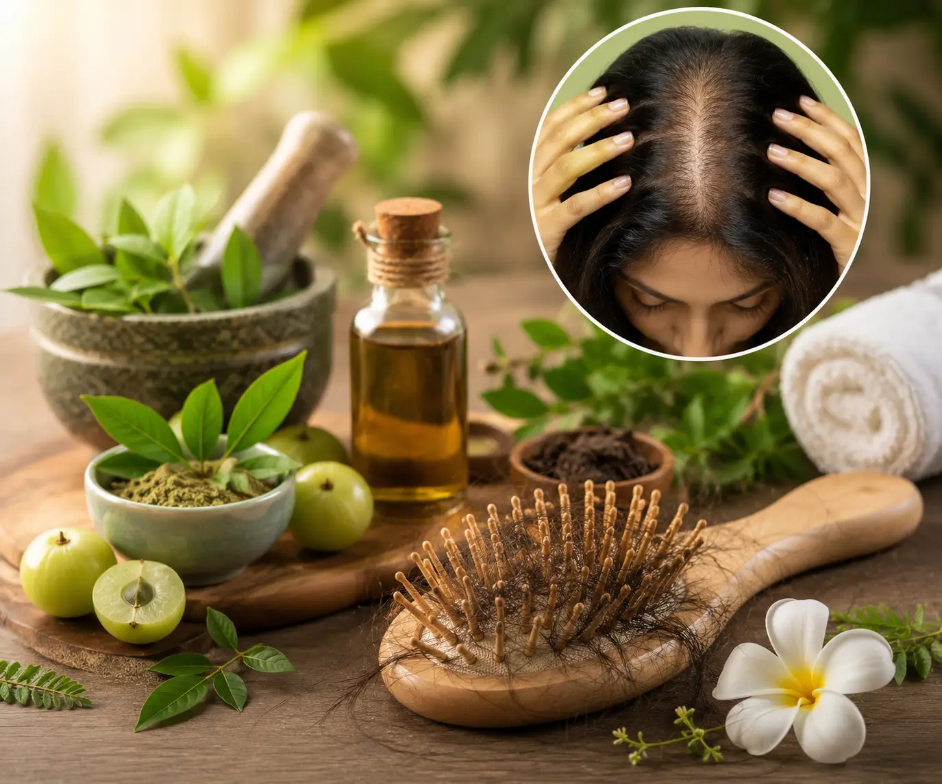 Hair regrowth natural treatment