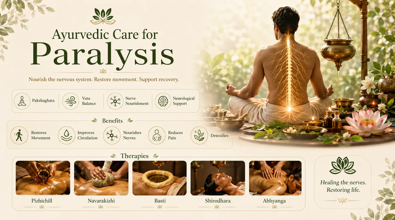 Ayurvedic Paralysis Treatment