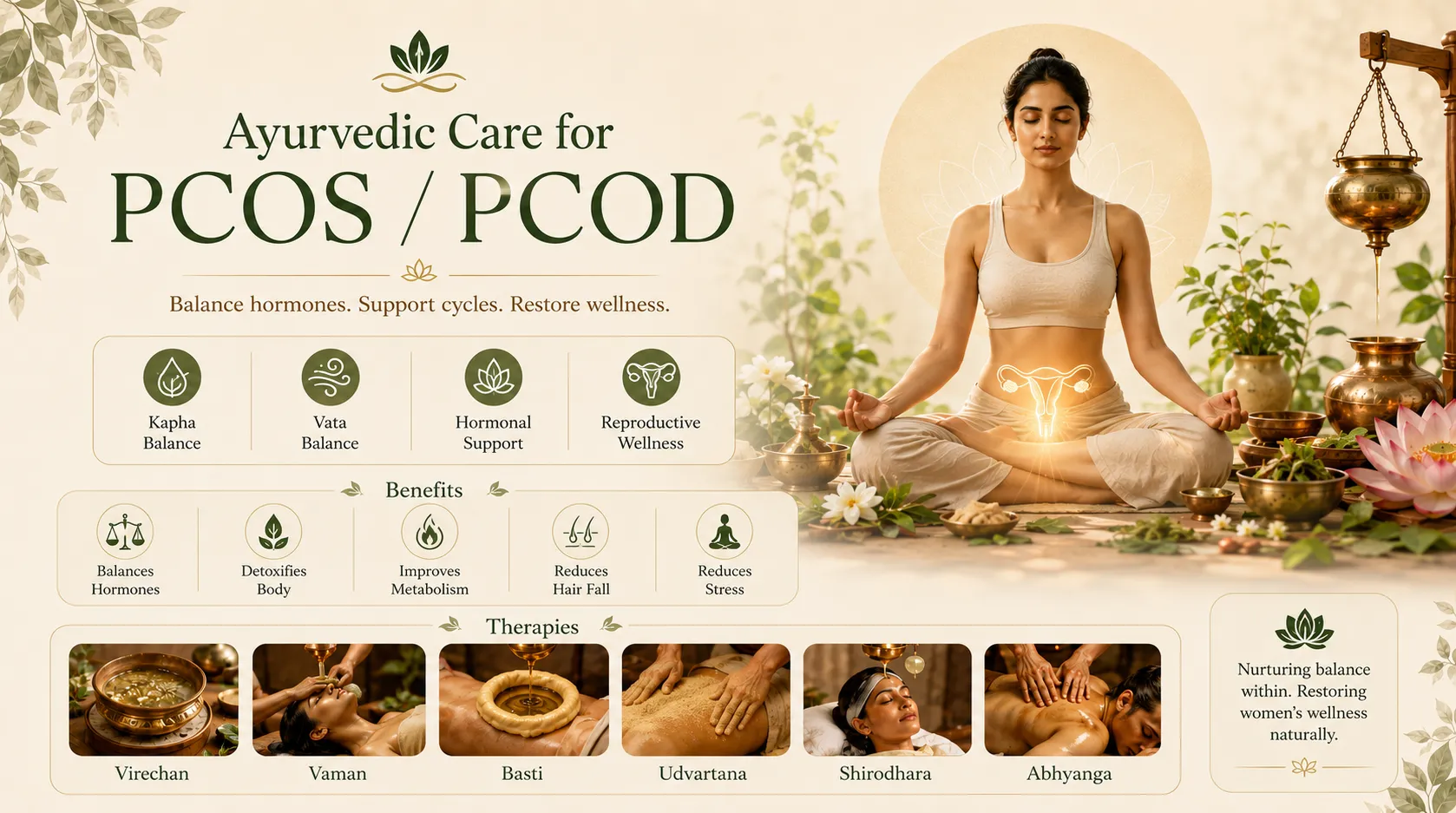 PCOS PCOD Treatment in Ayurveda