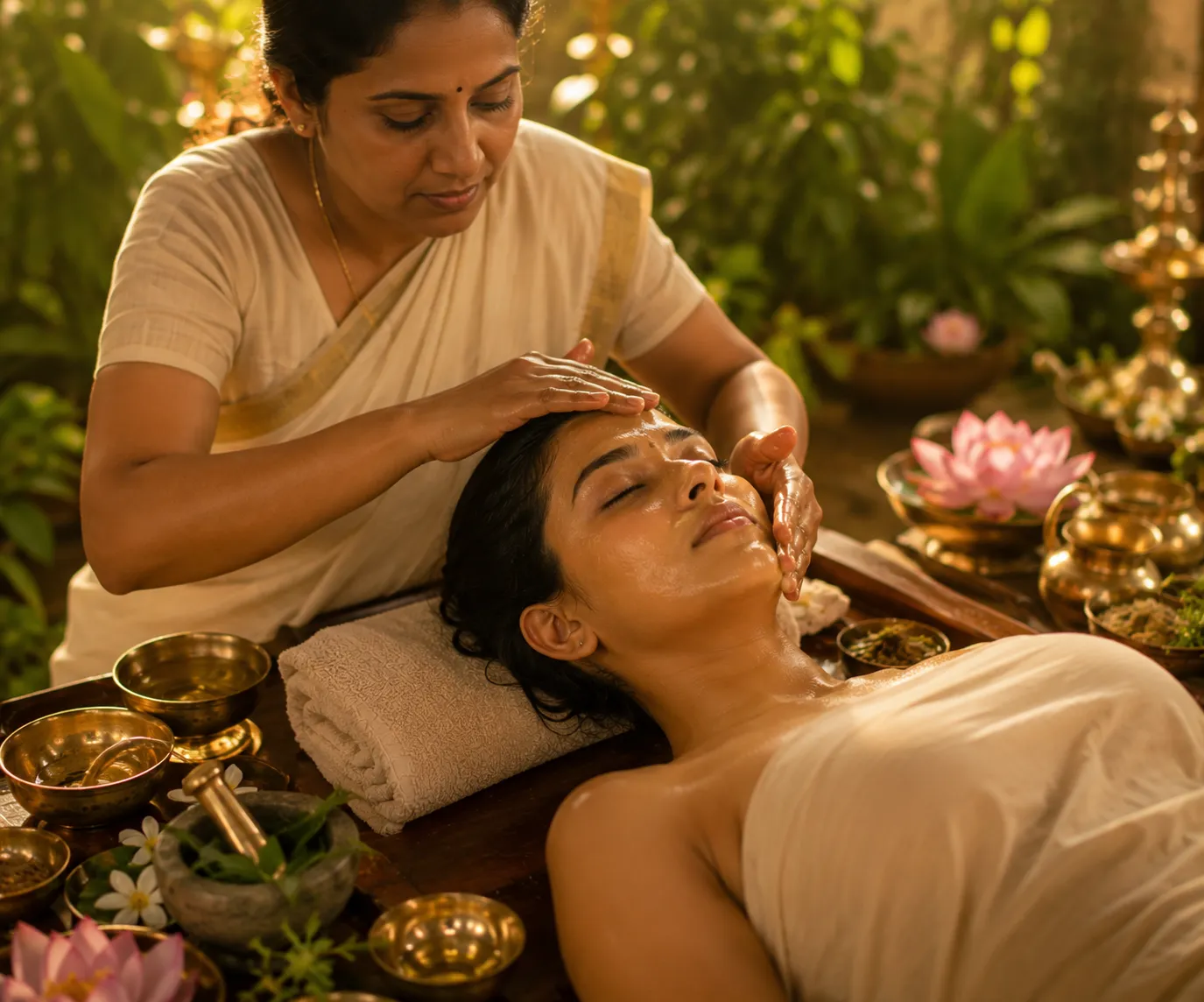Skin Ayurvedic therapy