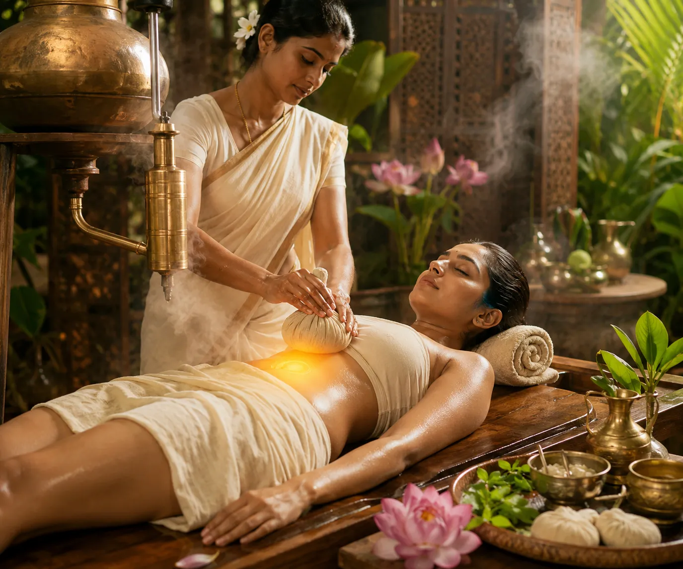 Udvartana weight loss therapy