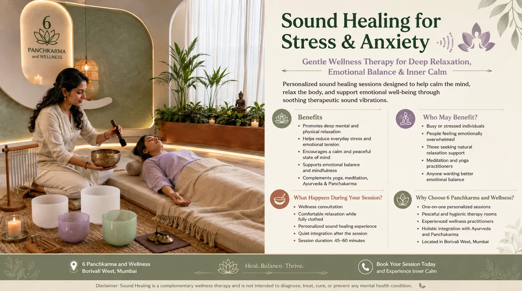Sound Healing for Stress & Anxiety in Mumbai
