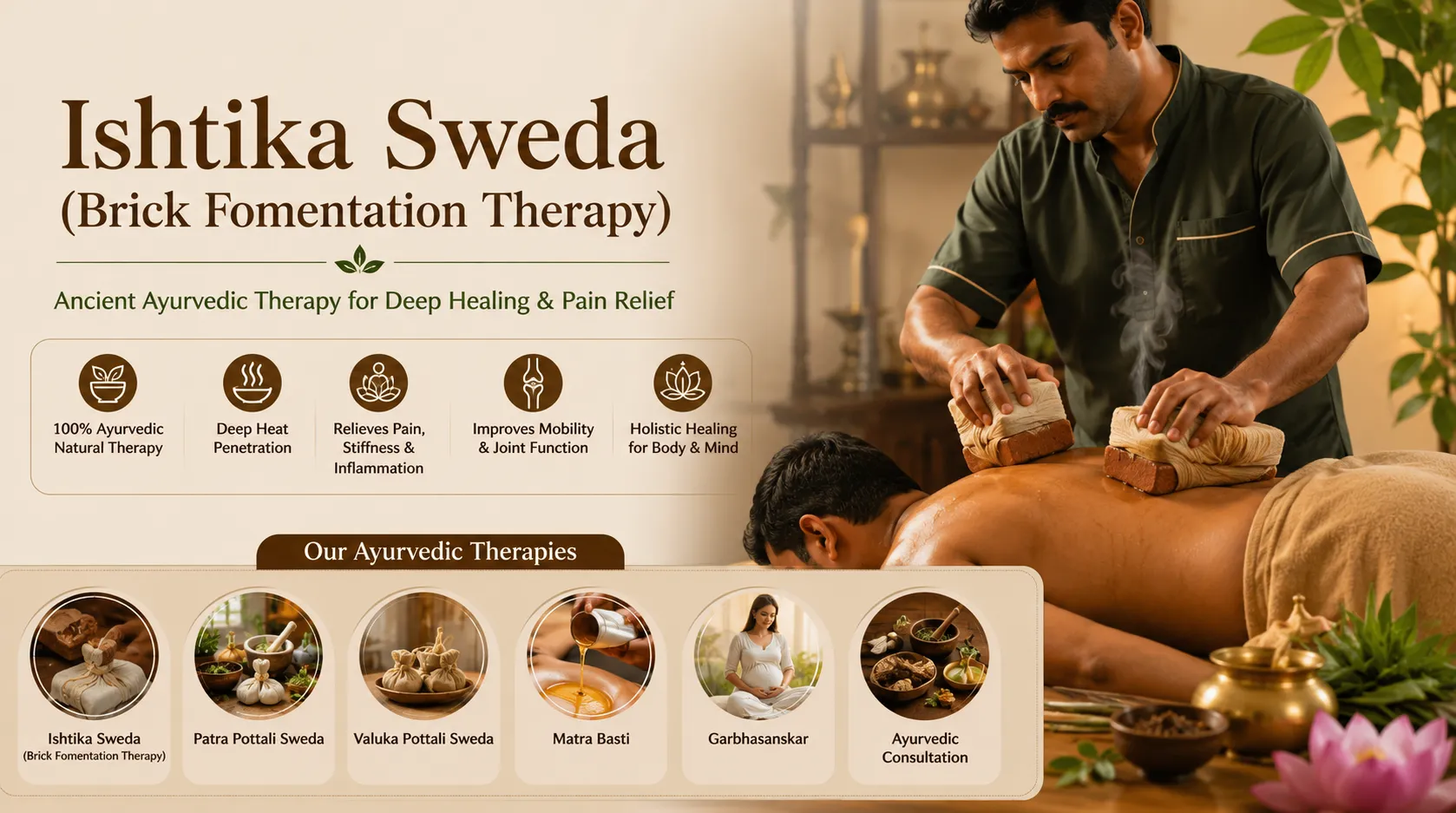 Ishtika Sweda Brick Fomentation Ayurvedic Therapy