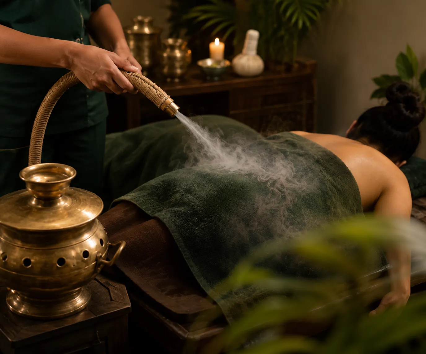 Nadi Swedan local steam therapy