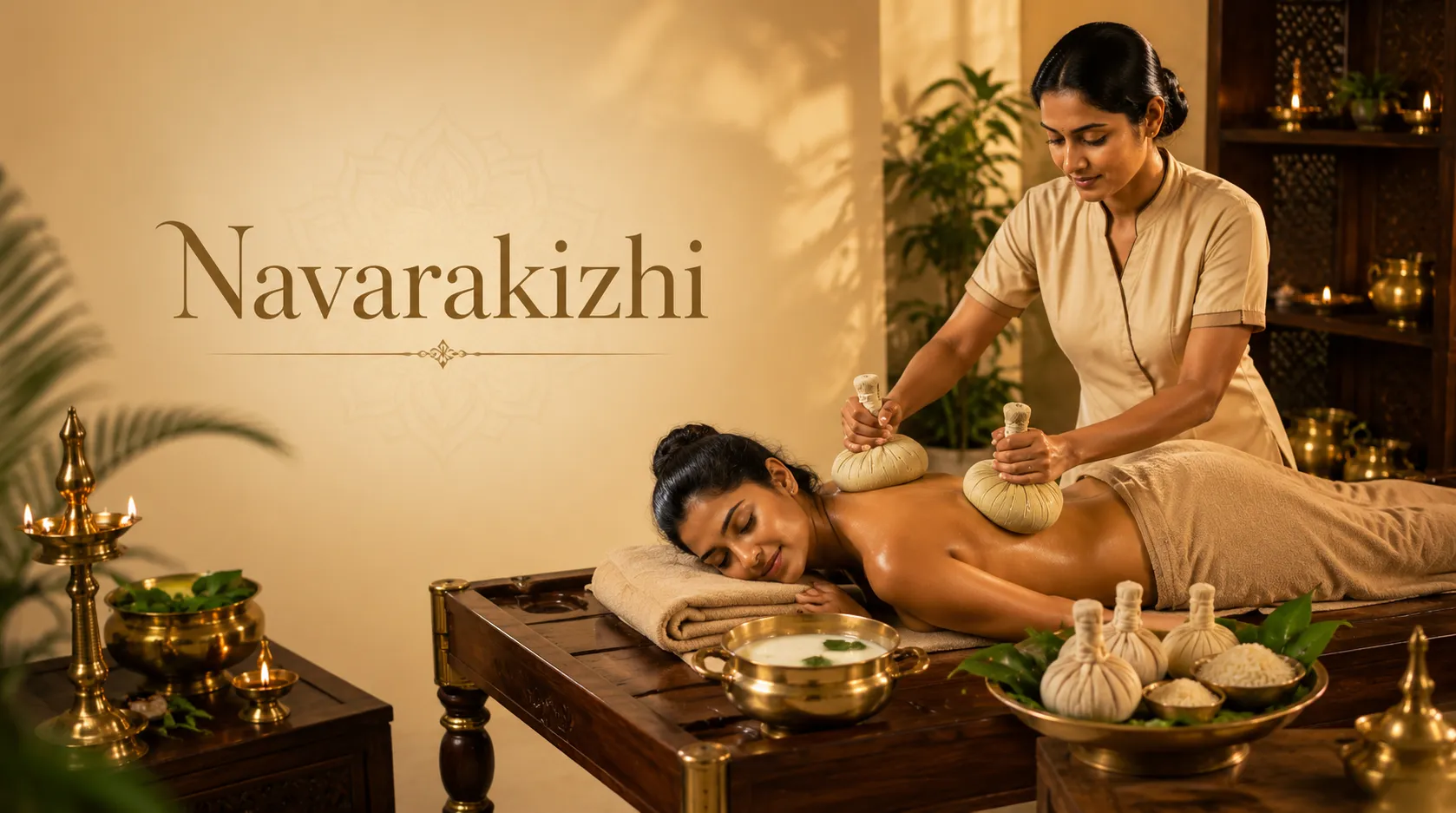 Navarakizhi potli massage