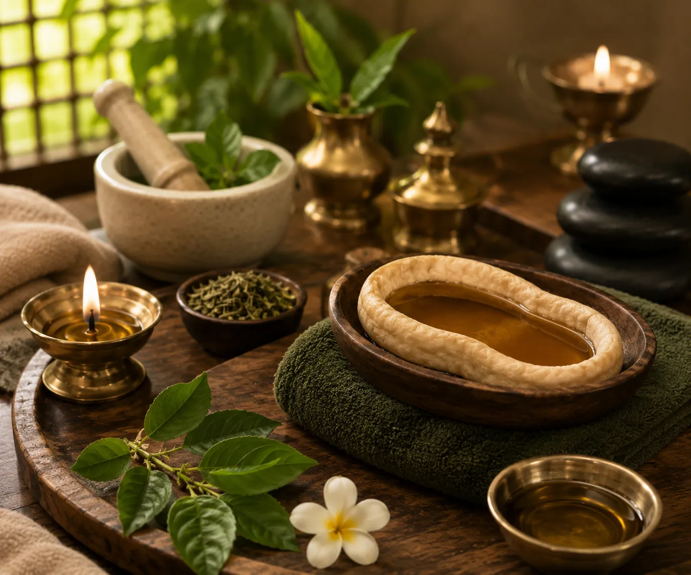 Ayurvedic eye therapy