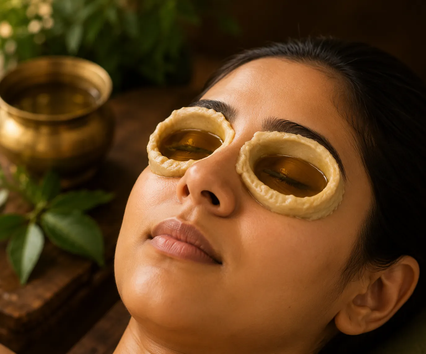Netra Tarpana therapy