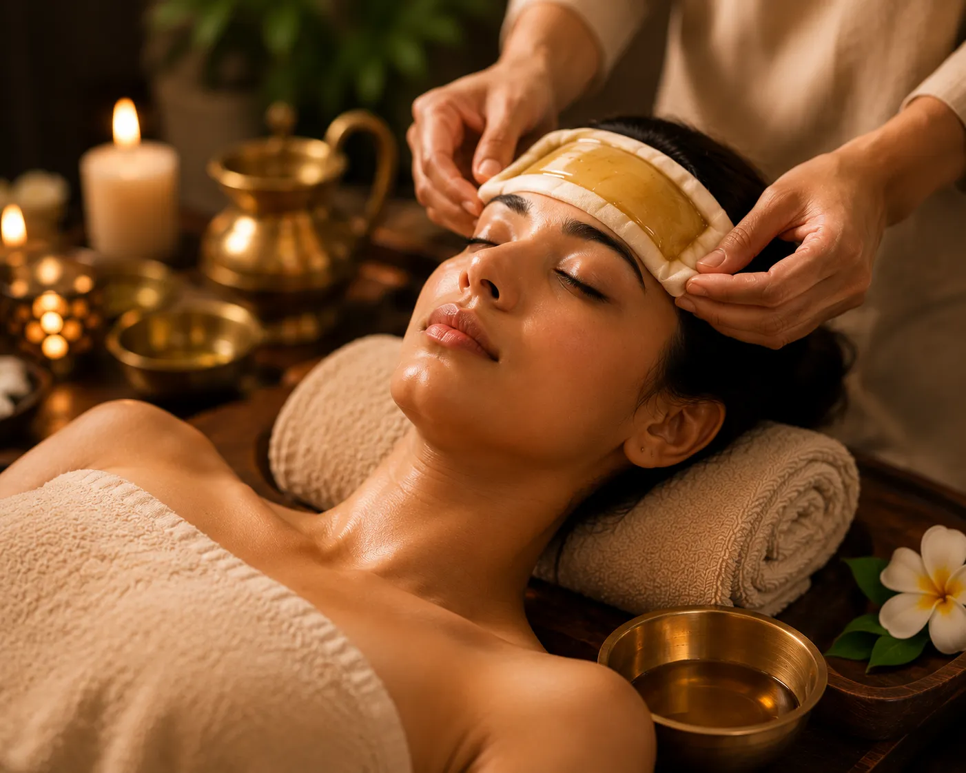 Pichu warm medicated oil therapy