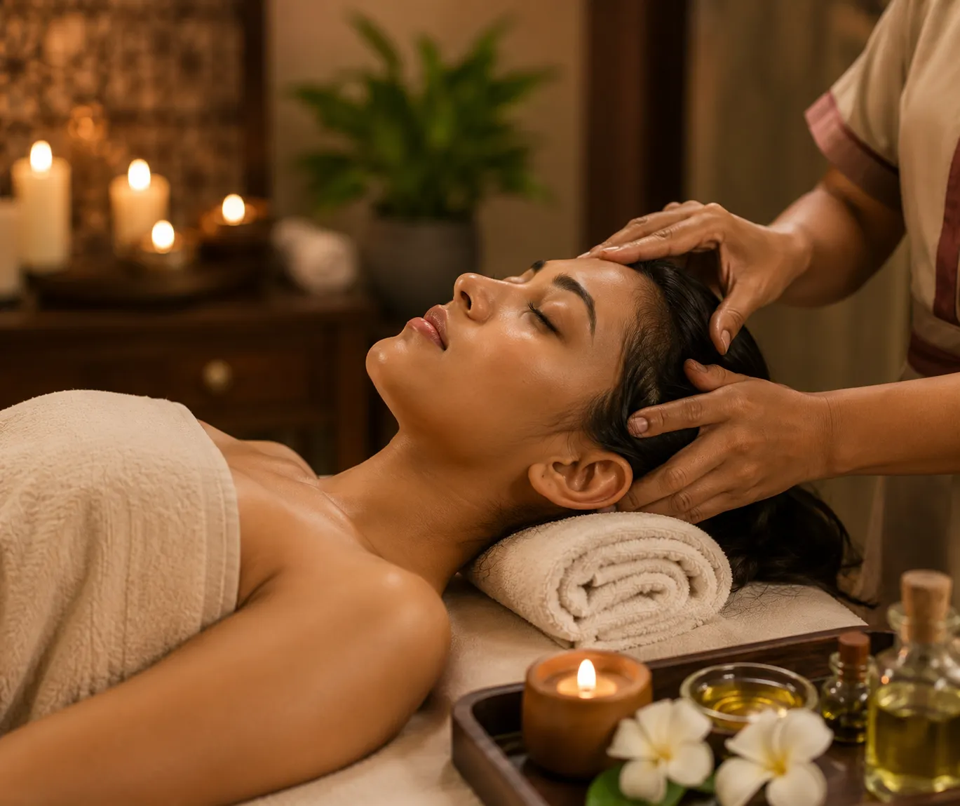 Shirodhara Ayurvedic mind therapy