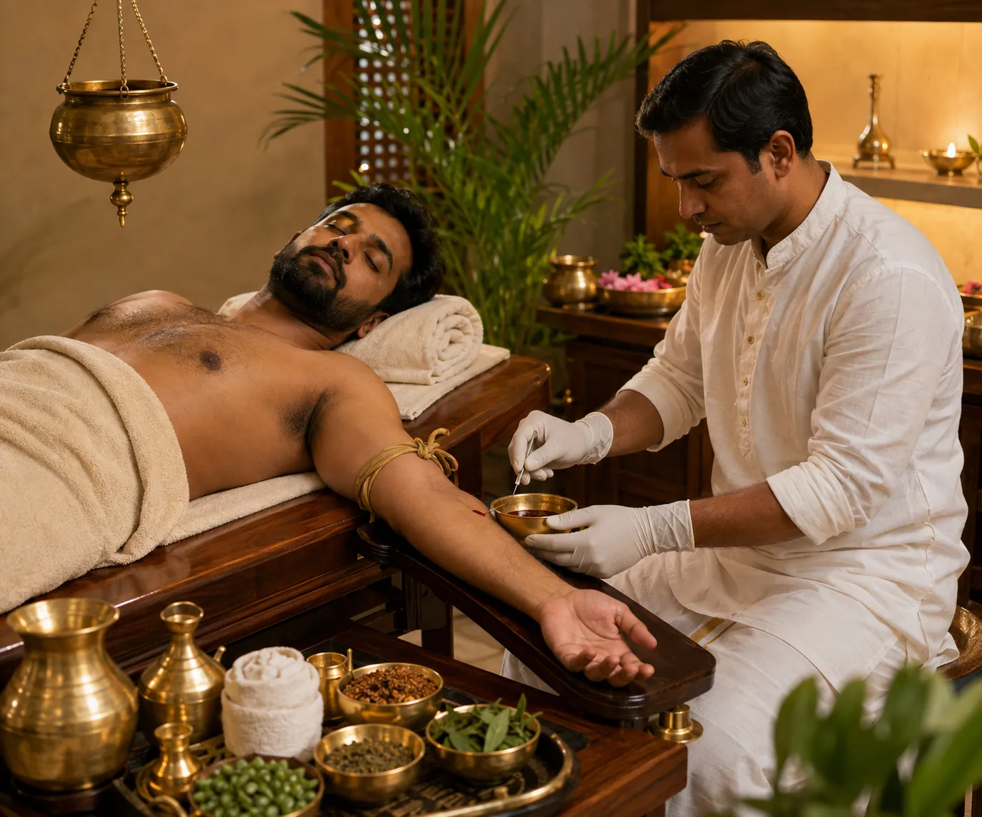 Siravedh Raktmokshana Ayurvedic therapy