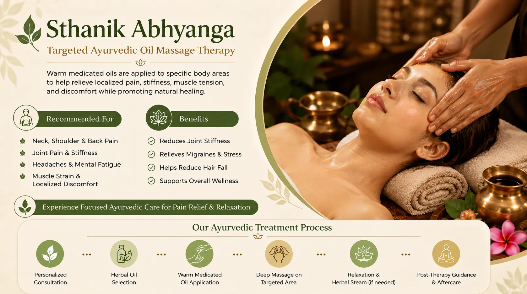Sthanik Abhyanga Local Ayurvedic Body Massage