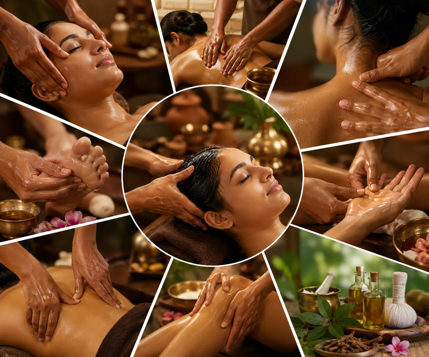 Sthanik Abhyanga targeted oil massage