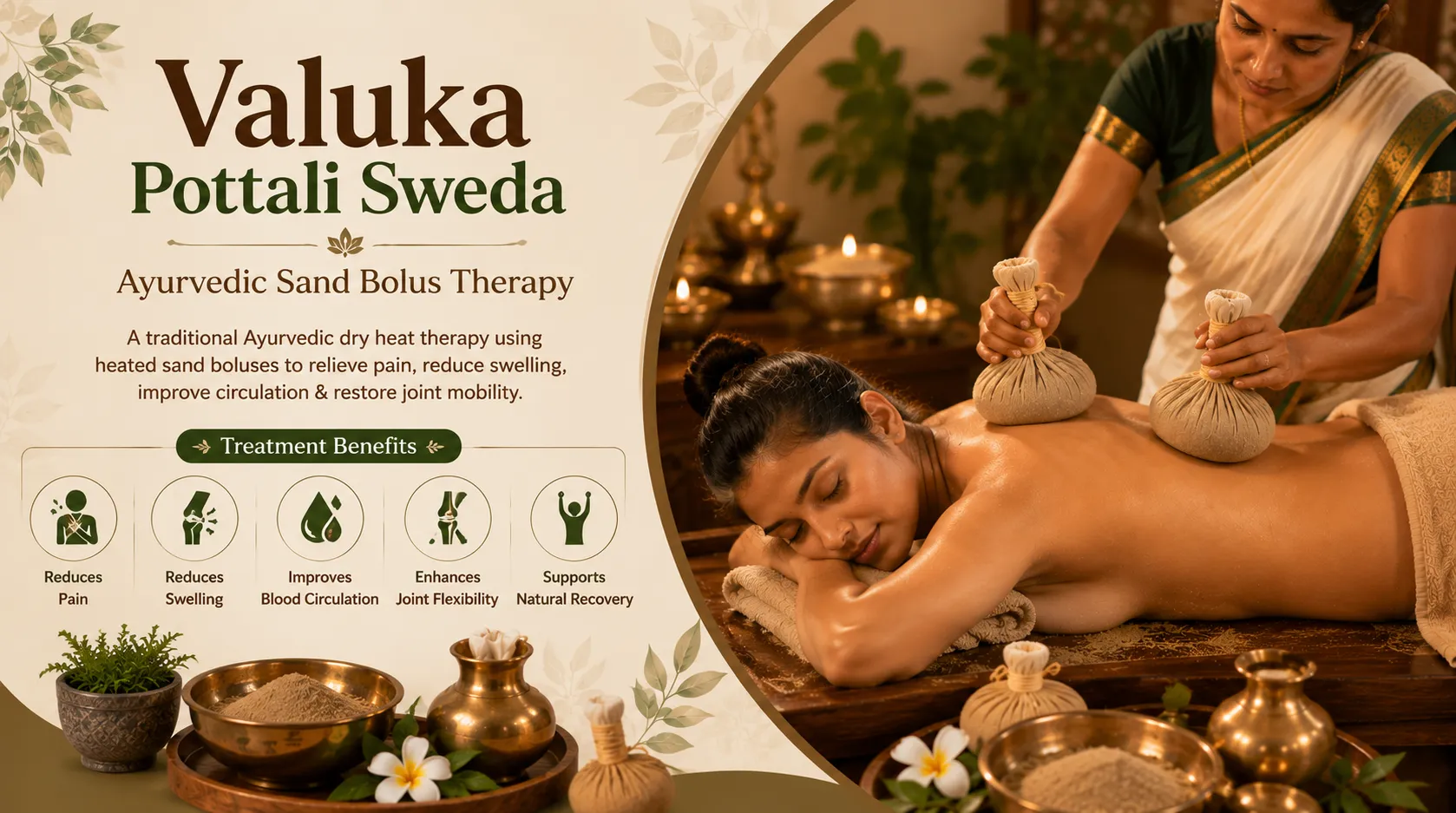 Valuka Pottali Sweda Sand Bolus Therapy