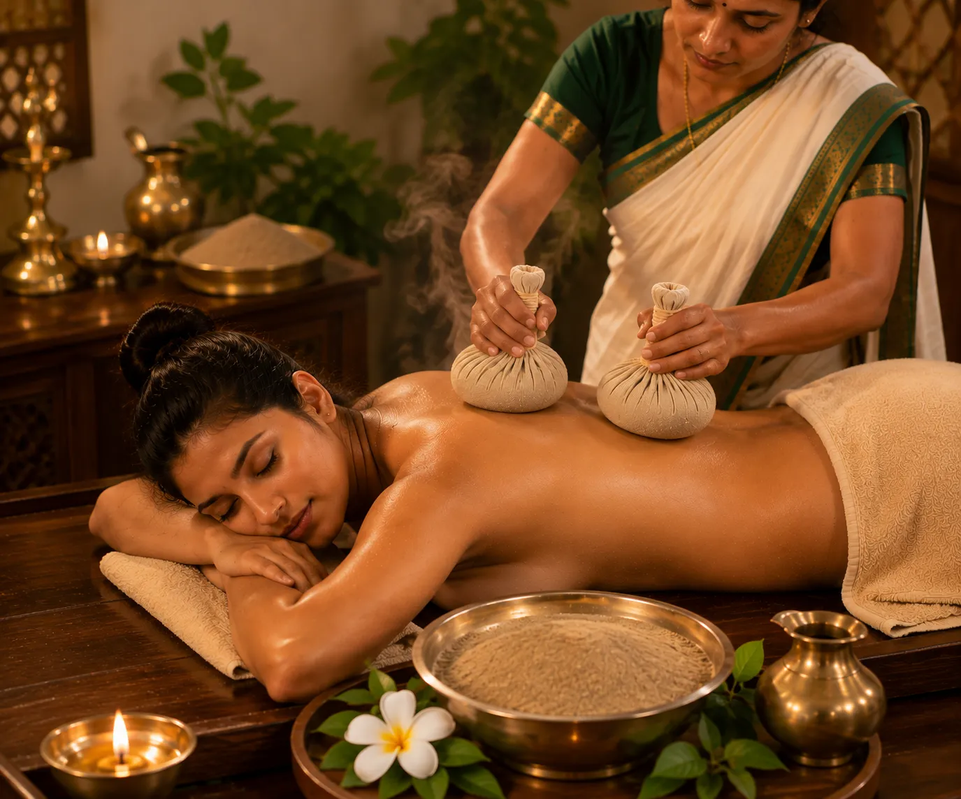 Valuka Pottali Sweda dry heat therapy for swelling