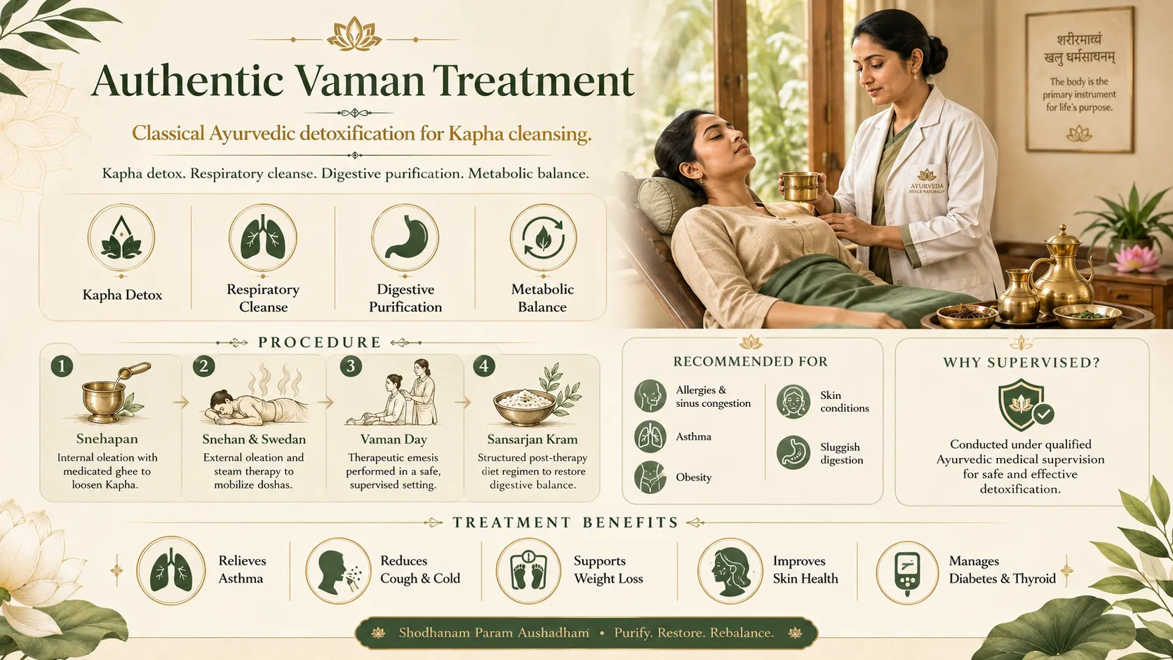 Vaman Ayurvedic Detoxification Therapy
