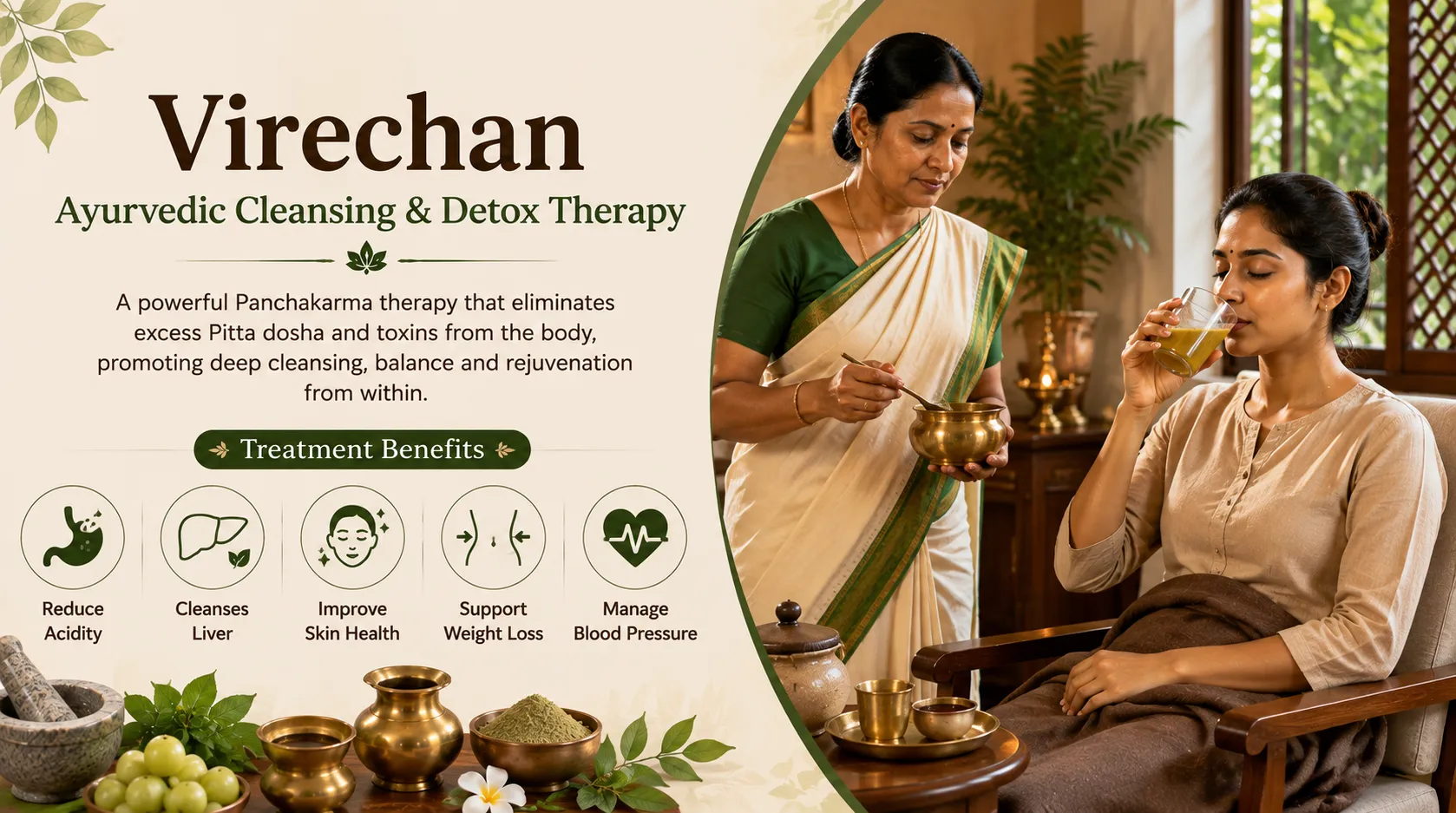 Virechan Ayurvedic Cleansing and Detox Therapy
