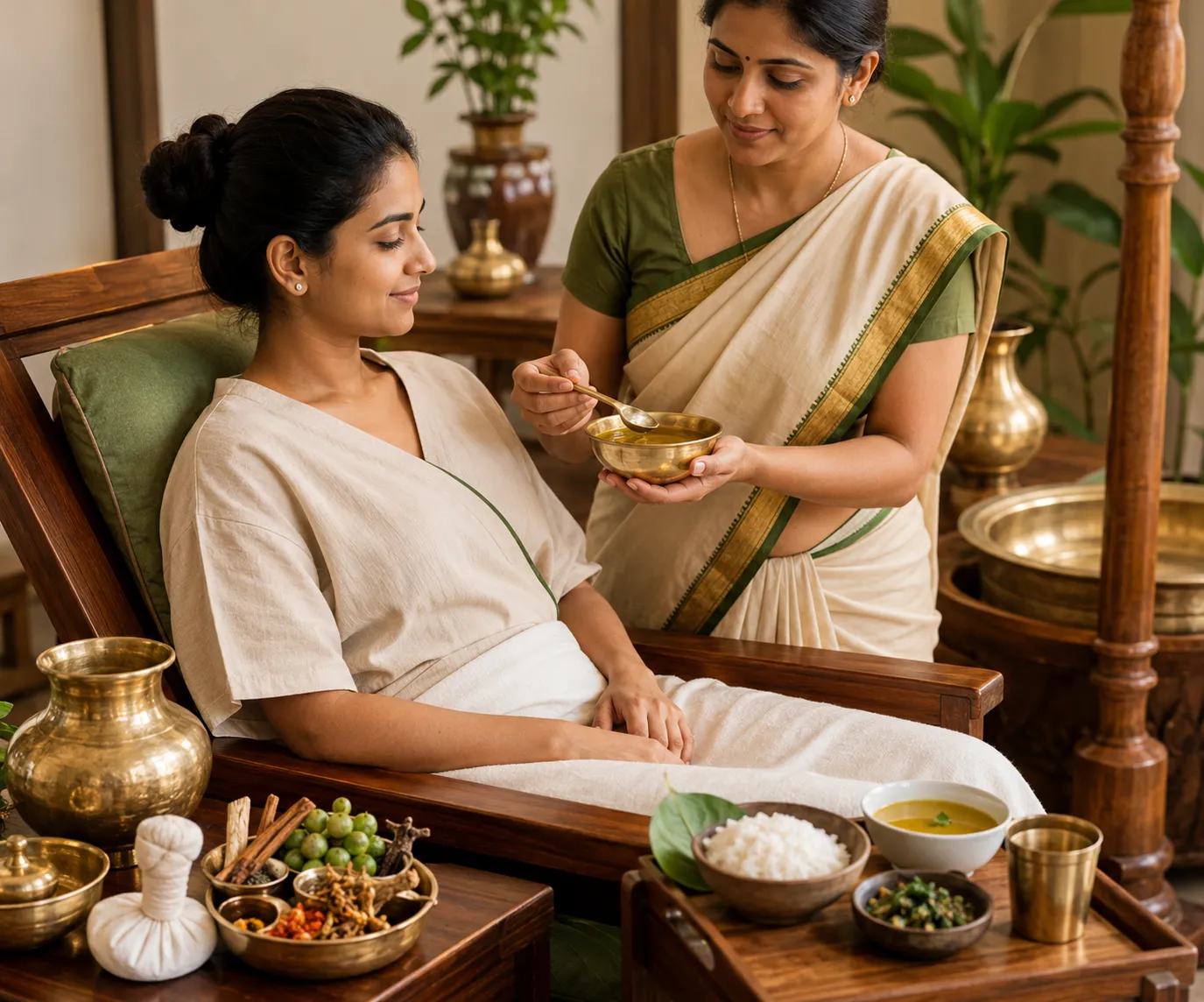 Virechan Panchakarma Pitta detox therapy